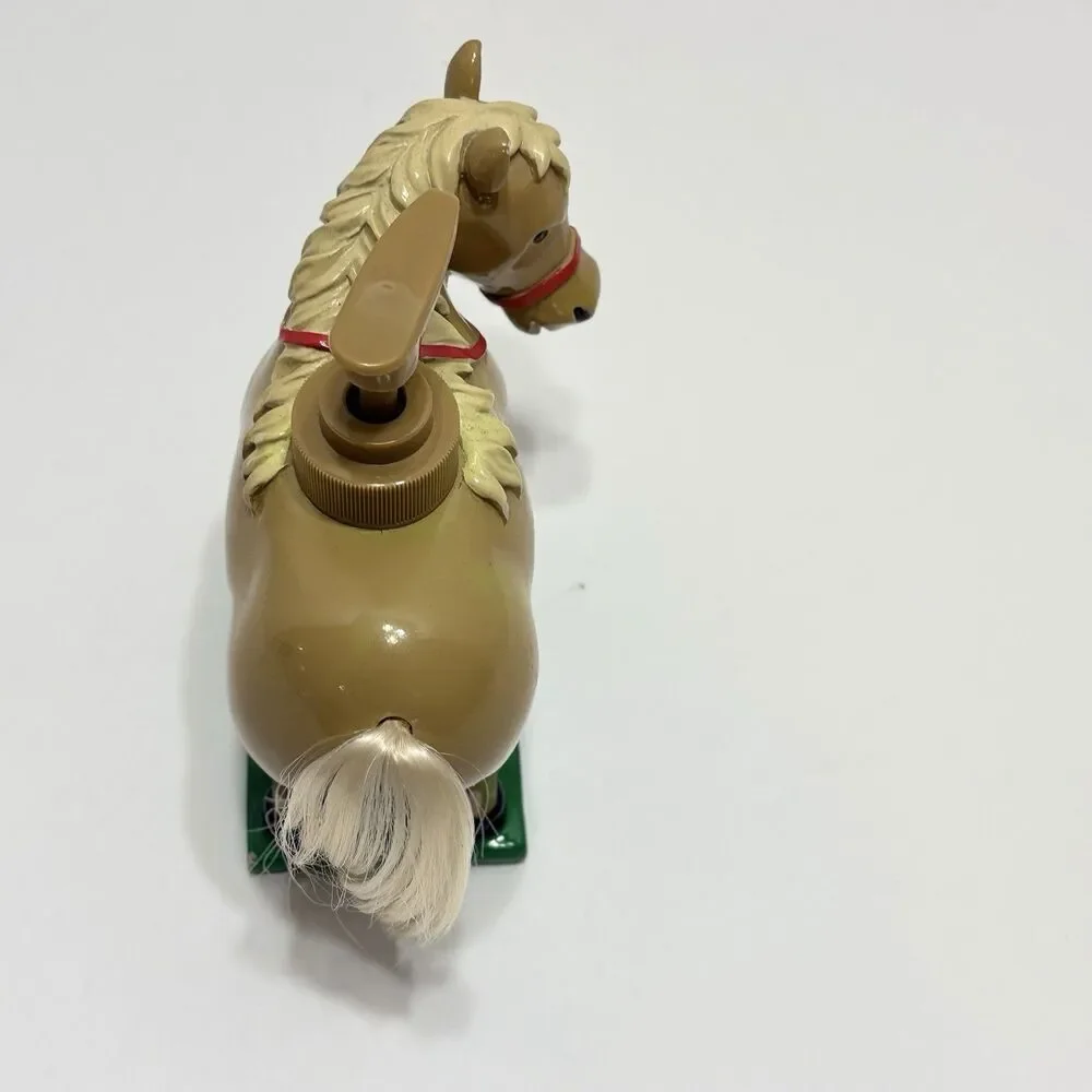 Vintage Ceramic Horse Shaped Hand Soap Dispenser